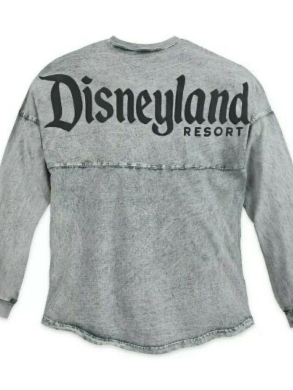 Disneyland resort spirit Jersey Grey Graphic Long-Sleeve ! S